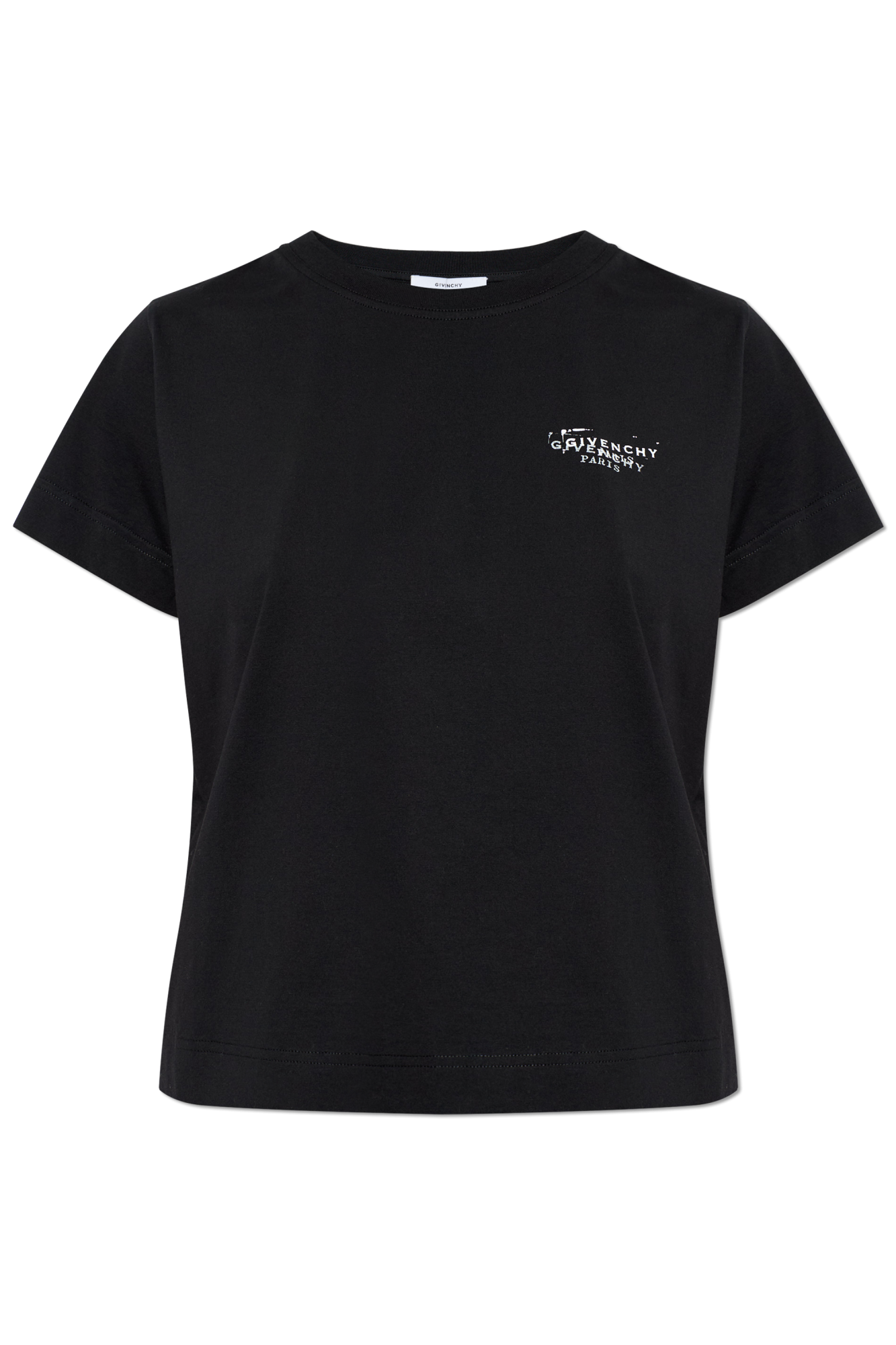 Preto T-shirt com logótipo estampado Givenchy - Vitkac Brazil